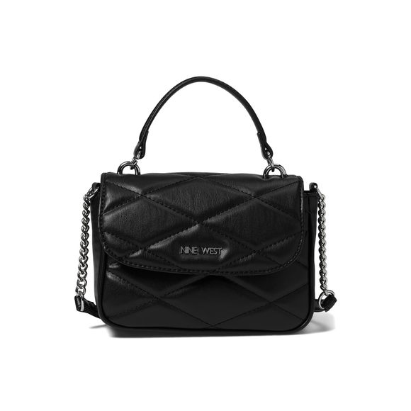 Issy Mini Top Handle Flap, Black XD - Picture 1 of 4